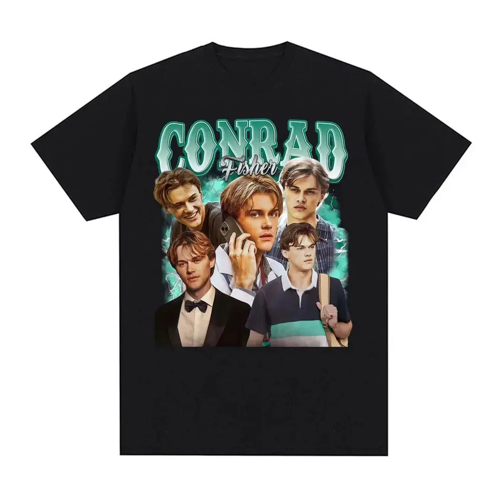 

Y2K Tops Team Conrad Fisher Trendy Movie Graphic Cotton Printing T-shirts Men Vintage Oversized Comfort High Quality Unisex