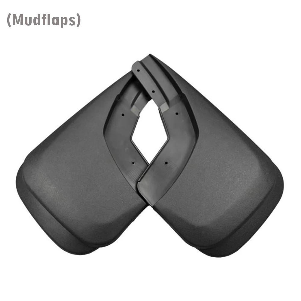 لسيارة شيفروليه سيلفرادو GMT900 GMC C K 2008 2007 ~ 2013 درابزين 4 قطعة واقي الطين الأمامي والخلفي واقي الطين ملحقات السيارة #2