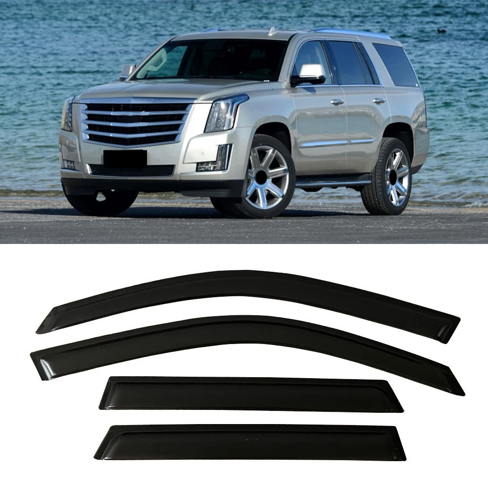 

Window Visor for CADILLAC ESCALADE 2015 2016 2017 2018 2019 2020 Wind Deflectors Rain Guards Door Visor Vent Shades Ventvisor