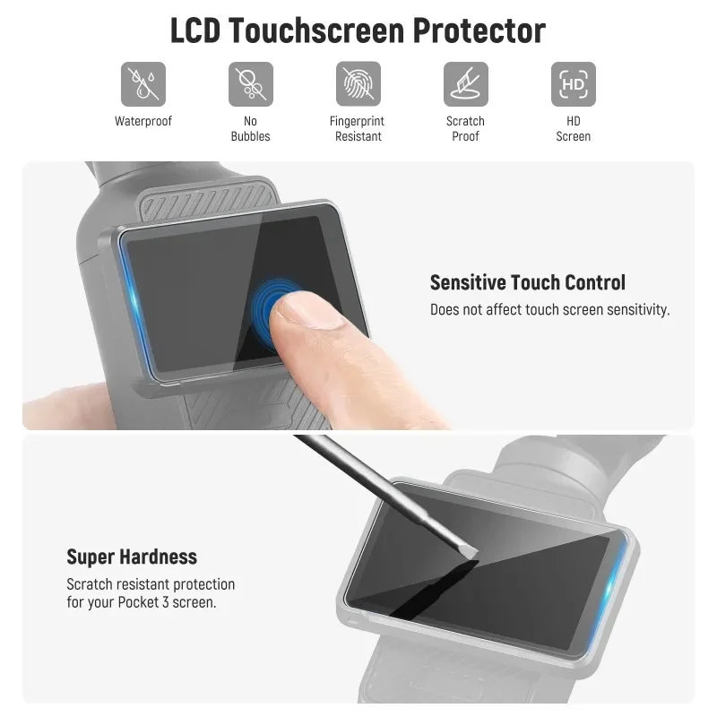 

Black Diffusion 1/4 Filter&0.75X Wide（108°） Angle Lens for DJI Osmo Pocket 3