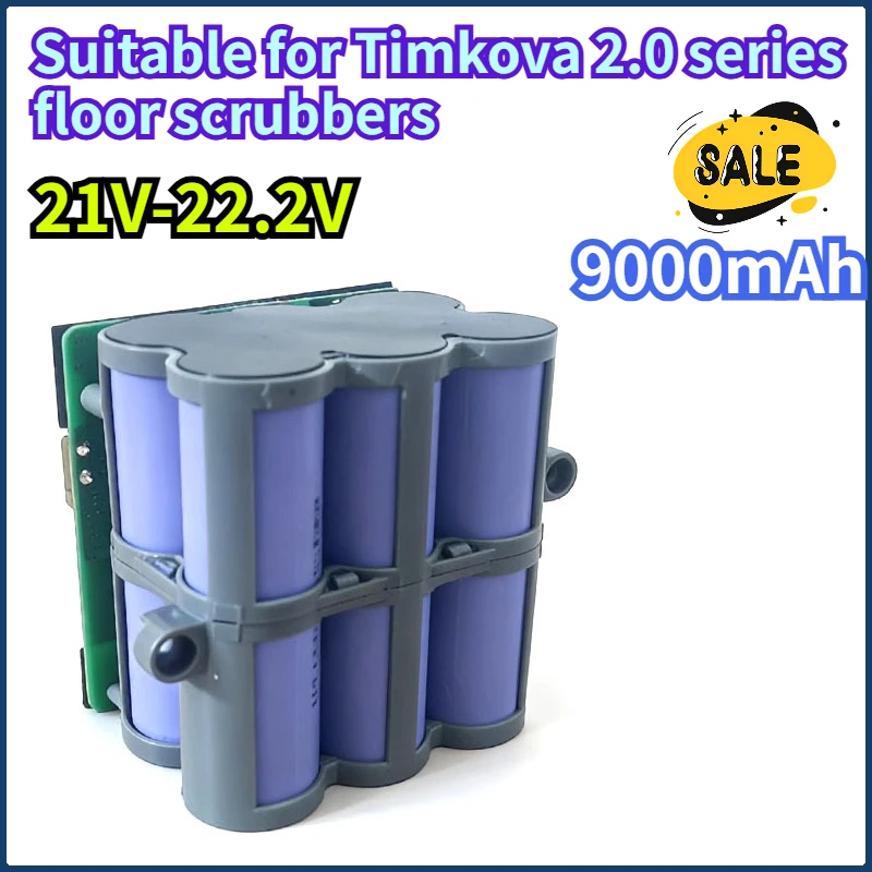 

21V-22.2V 9000mAh 21700 battery-20℃ Suitable for Timkova 2.0 series floor scrubber FW100900CN FW100100CN FW100400CN