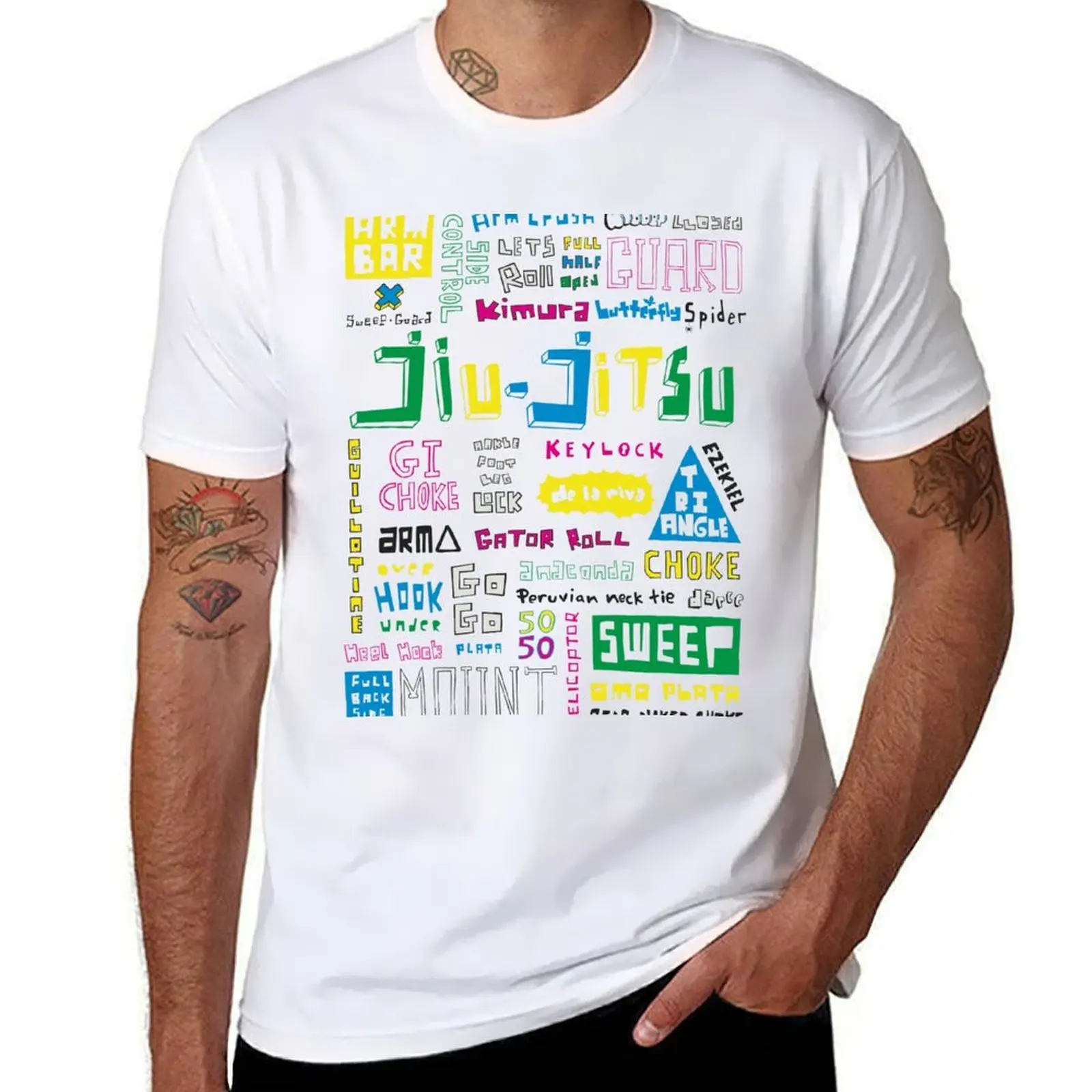 

BJJ T-Shirt t shirts for man cotton anime tshirt T-Shirt
