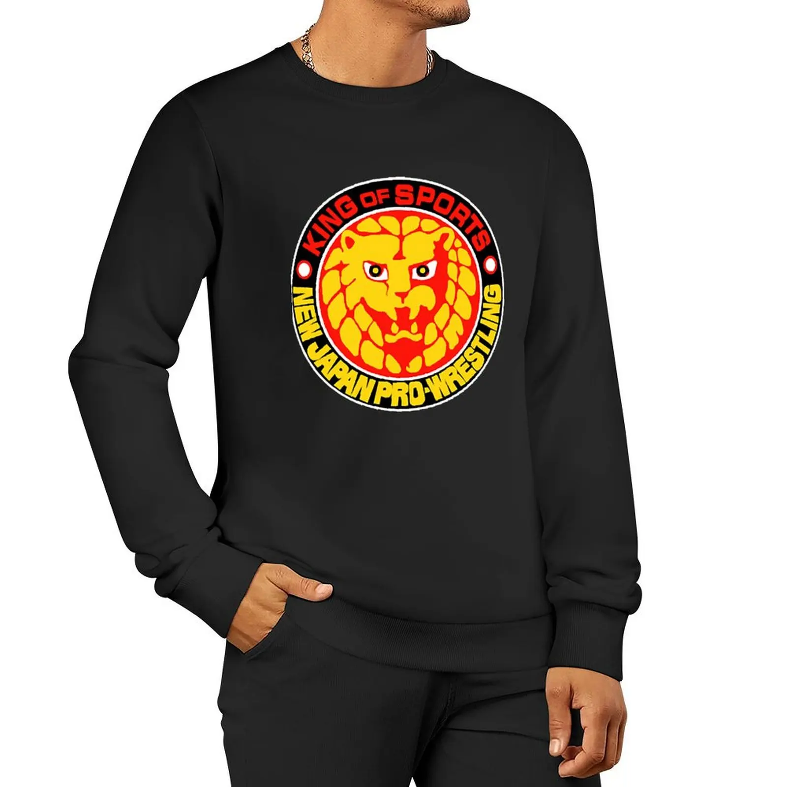 

King Of Sports New japan Pro Wrestling Pullover Hoodie aesthetic clothing sports sweatshirt man