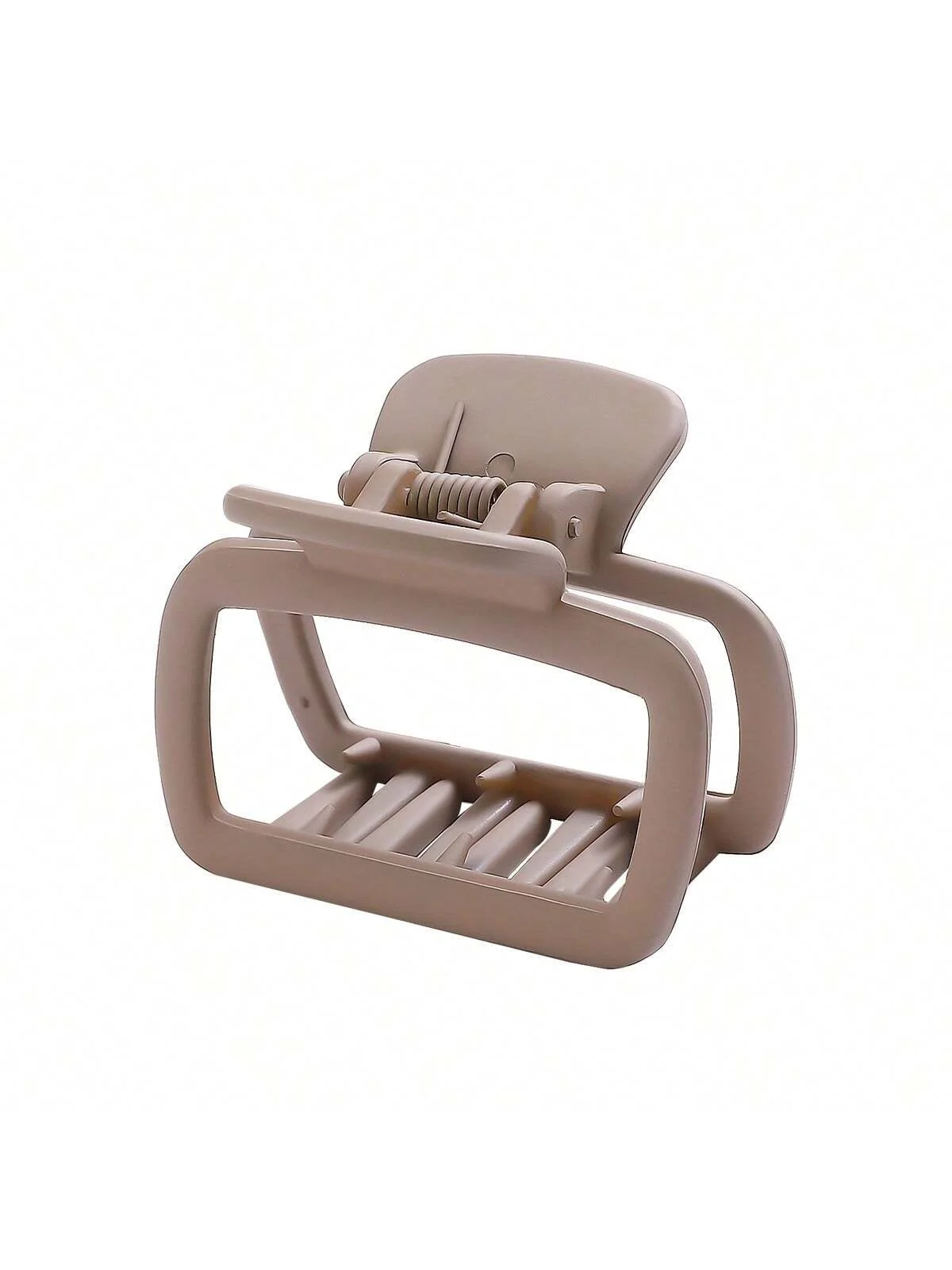 4 個の女性のスクエア軽量ヘア爪クリップファッショナブルでエレガントなヘアアクセサリークリップ適切なヘアスタイリングメイクアップ