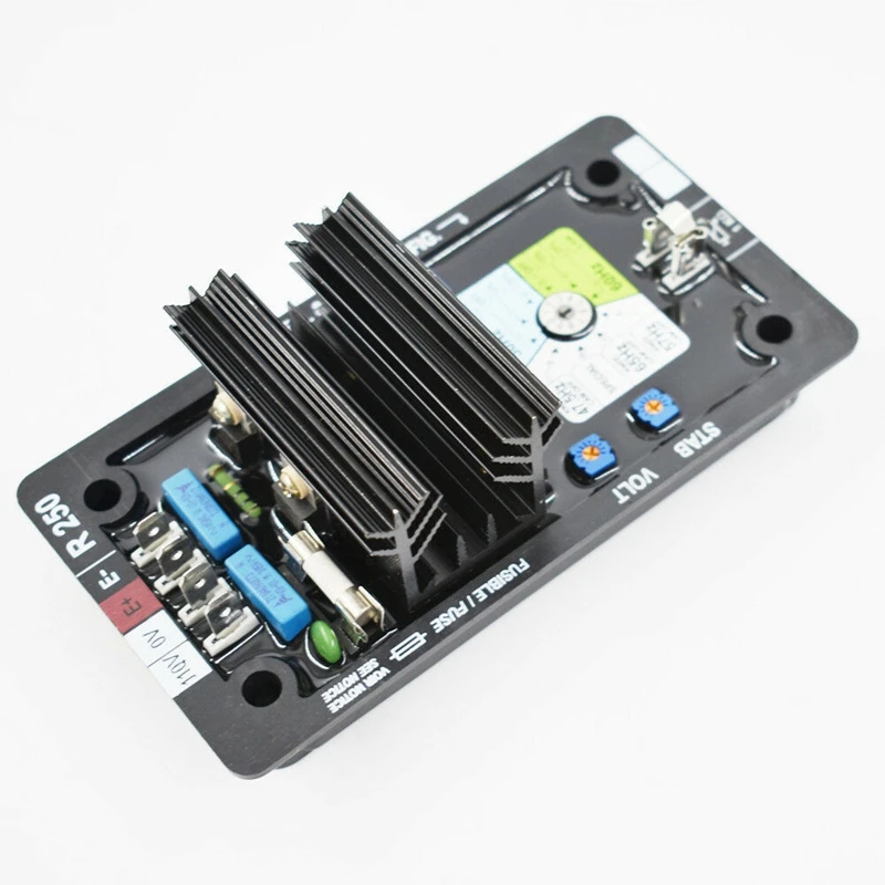 Placa automática do módulo de controle do regulador de tensão AVR R250 para Leroy Somer