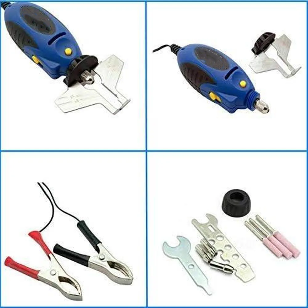 Electric Outdoor Handheld Grinder Saw Grinder 12V Electric Outdoor Handheld Grinder Chainsaw Sharpener Chain