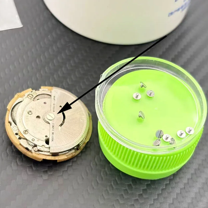 Watch accessories 8200 8215 automatic tourbillon screw Meiyouda 8200 movement pendulum automatic tourbillon screw