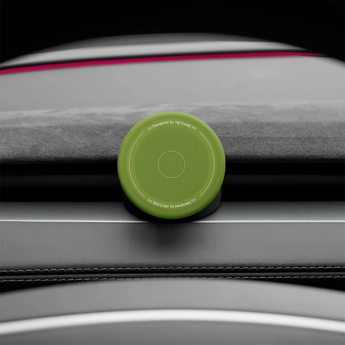 Versteckte magnetische Handyhalterung für die Mittelkonsole des Tesla Model 3 Highland Model Y YL Juniper, coole, modische Navigationshalterung – Detail 5