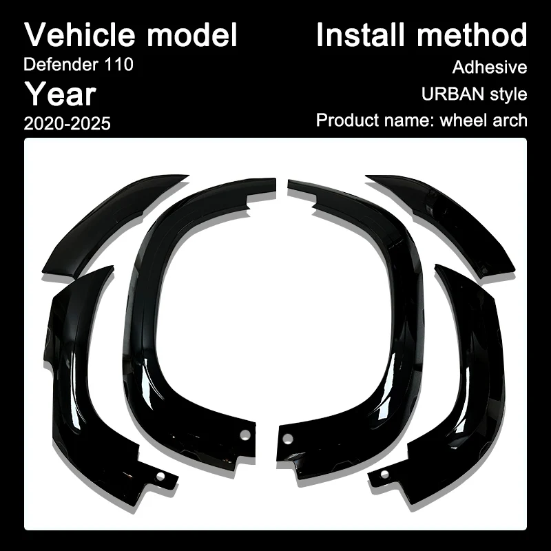 

Wheel Arch for 110 L663 2020-2025 Urban style mudguard Exterior Decoration Accessories