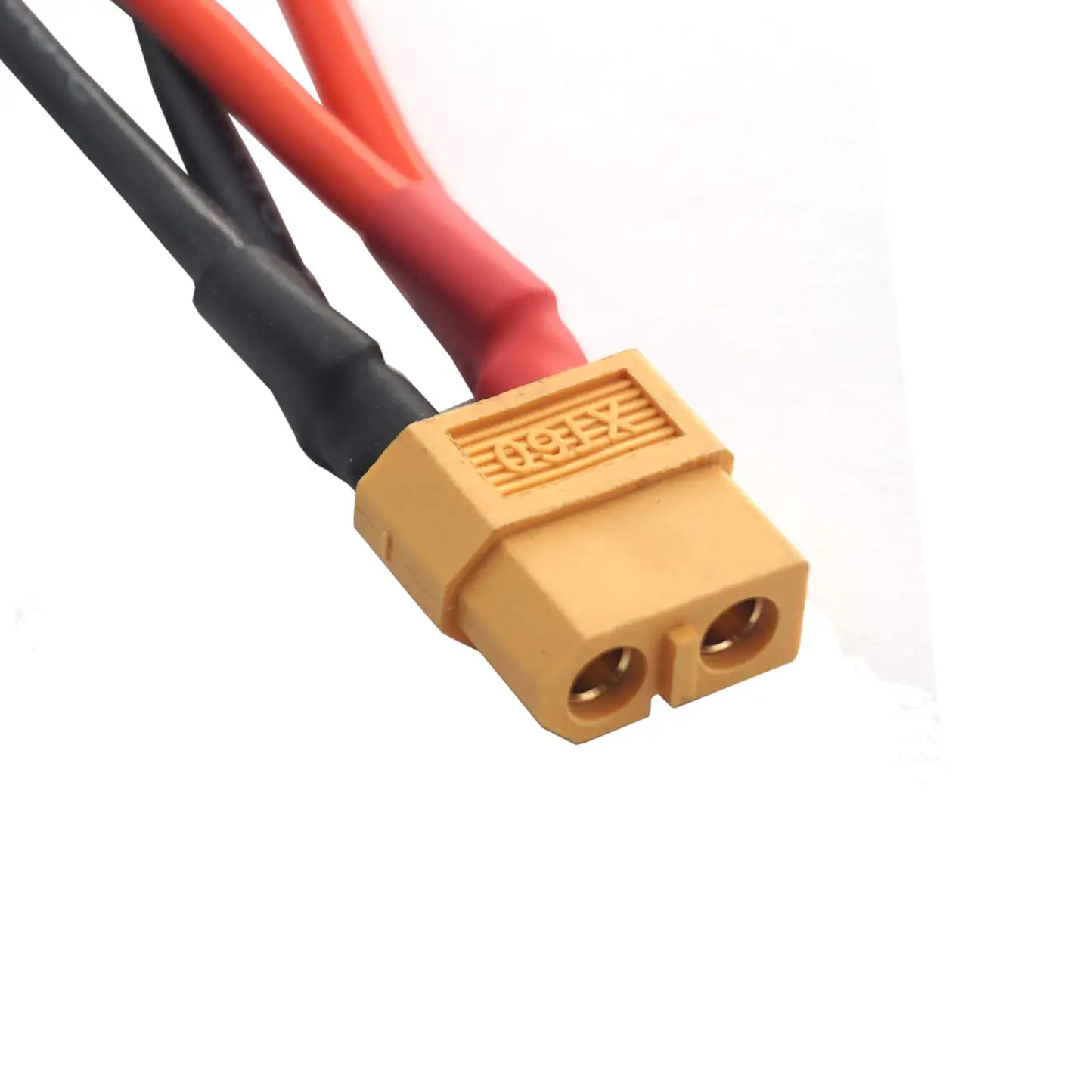 XT60 Parallel Battery Connector 14awg 3.93inch XT60 2-Male to 1-Female Parallel Adapter Wire Cable for RC Multicopter Quadcopter