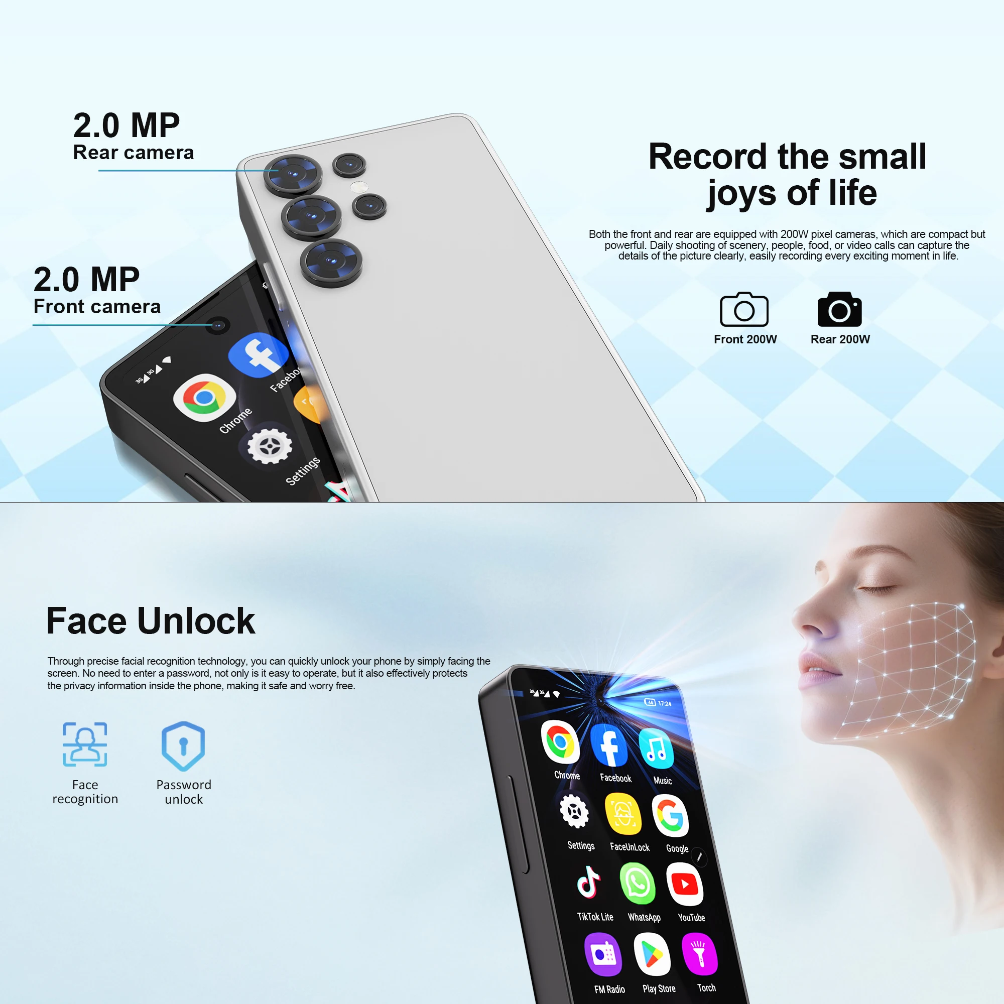 สมาร์ทโฟน SERVO S25 Ultra Mini รองรับ 2 ซิม 3G WCDMA ระบบปฏิบัติการ Android หน่วยความจำภายใน 16GB รองรับ Play Store Wi-Fi Hotspot หน้าจอ 4.0 นิ้ว สมาร์ทโฟนขนาดเล็กพร้อมปากกาสไตลัส