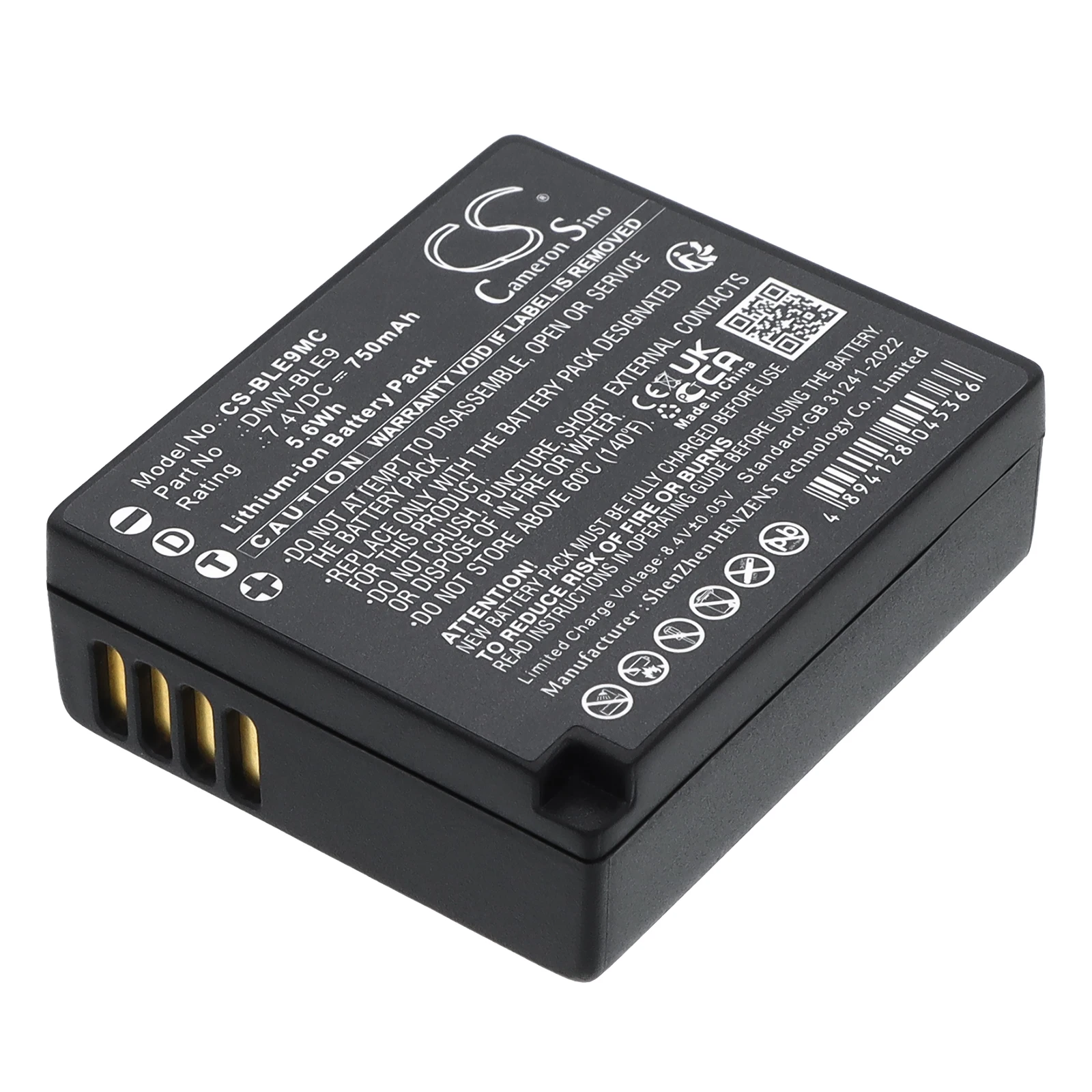 Li-Ion Camera Batte…