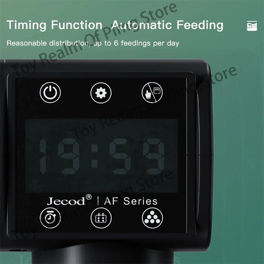 Smart Fish Feeder Automatic Aquarium Feeding Digital Display Timing Auto  ing For  Tank bowl Accessories