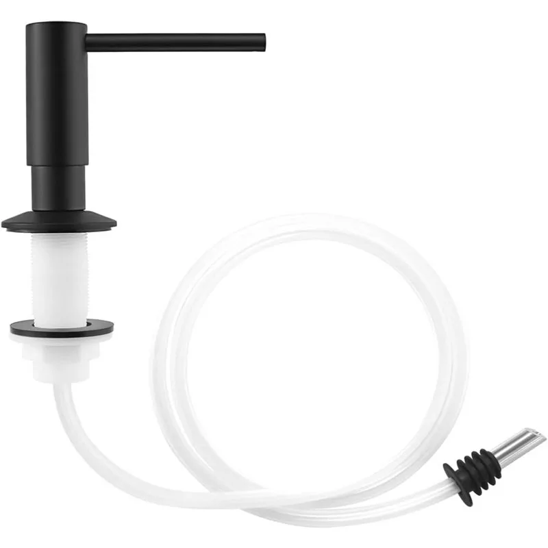 Matt black Sink Soap Dispenser Kit - 39