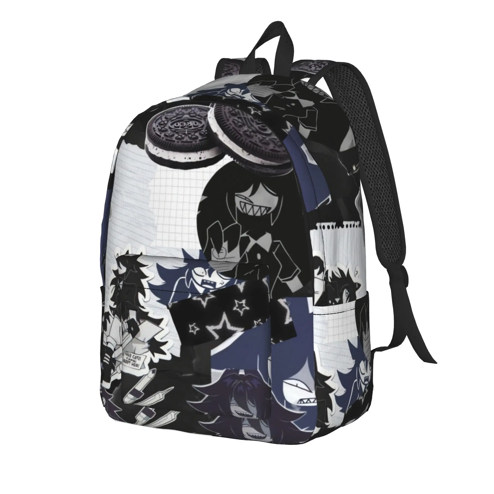 Fundamental Paper Education Backpack  Travel Backpacks Female Designer Print School Bags Kawaii Rucksack