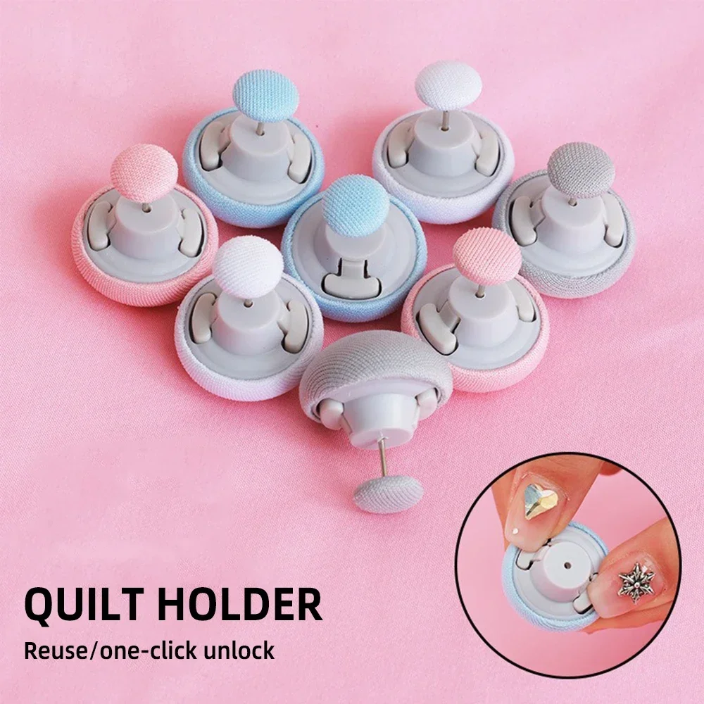 

10PCS BedSheet Quilt Clip Duvet Cover Fastener Clip Anti Slip Blanket Buckles Quilt Holder Fixator Gripper Easy To Unlock