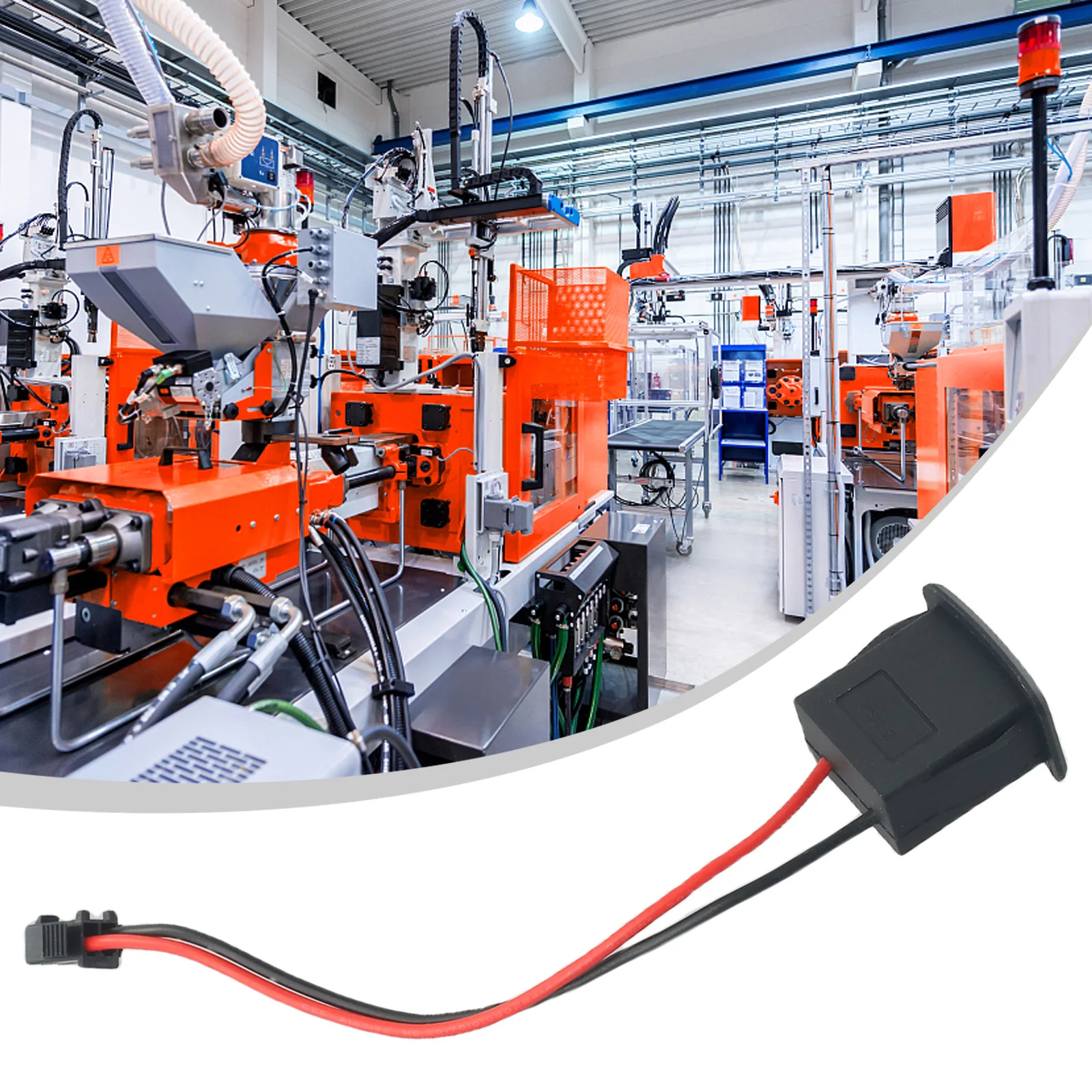 With Charger Socket USB Power Connector Easy Installation Fireproof Flame-retardant PA Materials Plug-in Installation