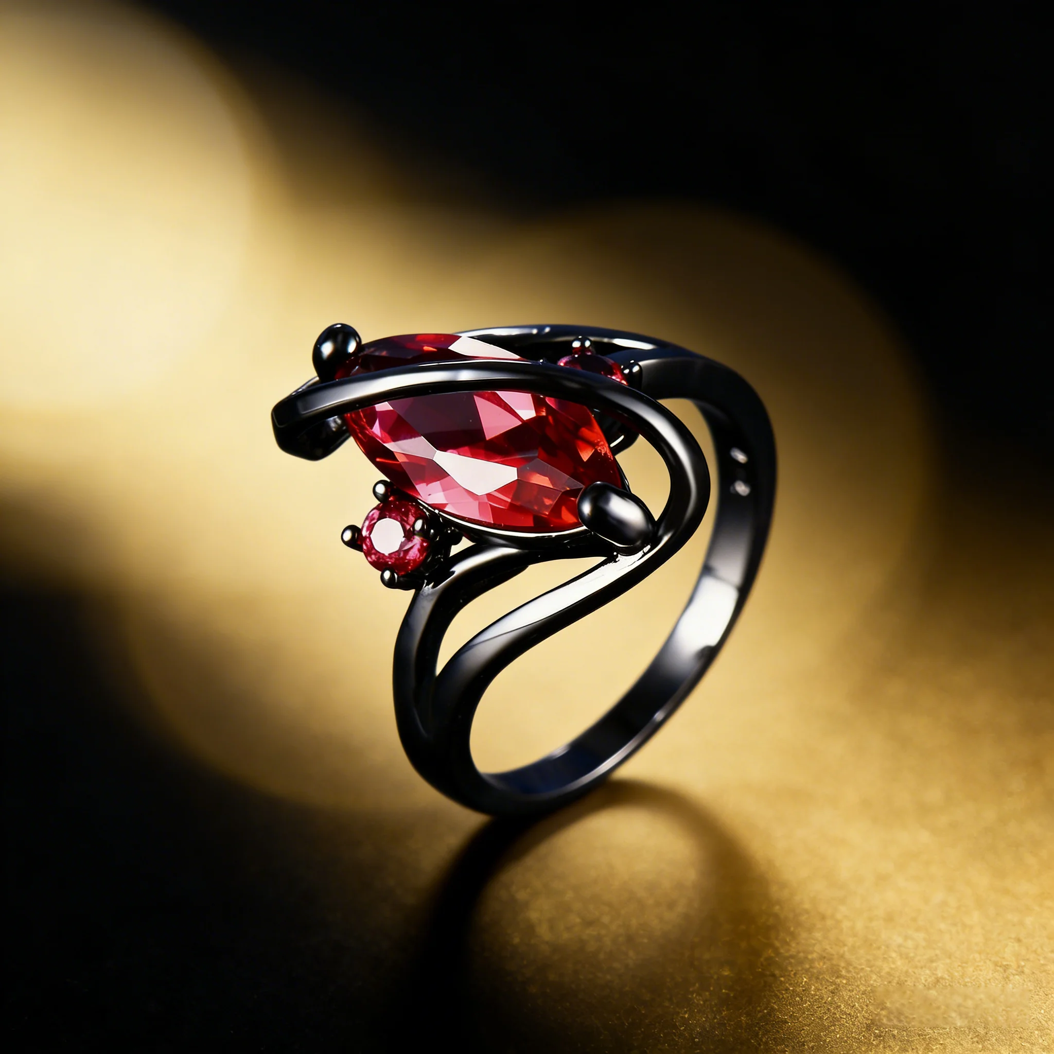 Horse Eye Cubic Zirconia Ring for Women,Elegant Vintage Jewelry,Valentine Wedding Anniversary Finger Ring Gift for Girlfried