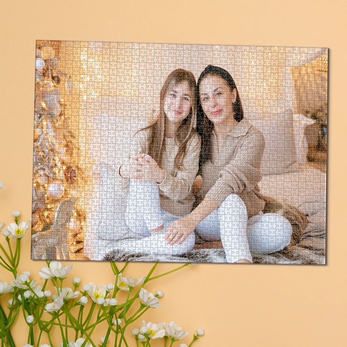 35/150/300/500/1000pcs Custom Picture Customized Photo Personalised Decompression Puzzles Jigsaw puzzle Educational toys
