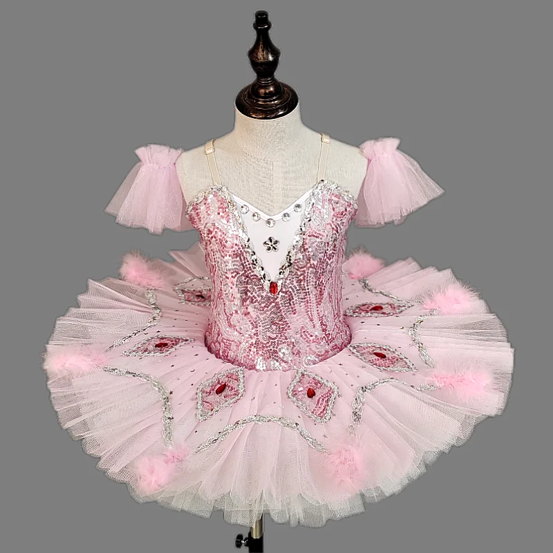 Children\'s ballet skirt girls dance skirt children\'s program collective performance costumes dance performance costumes