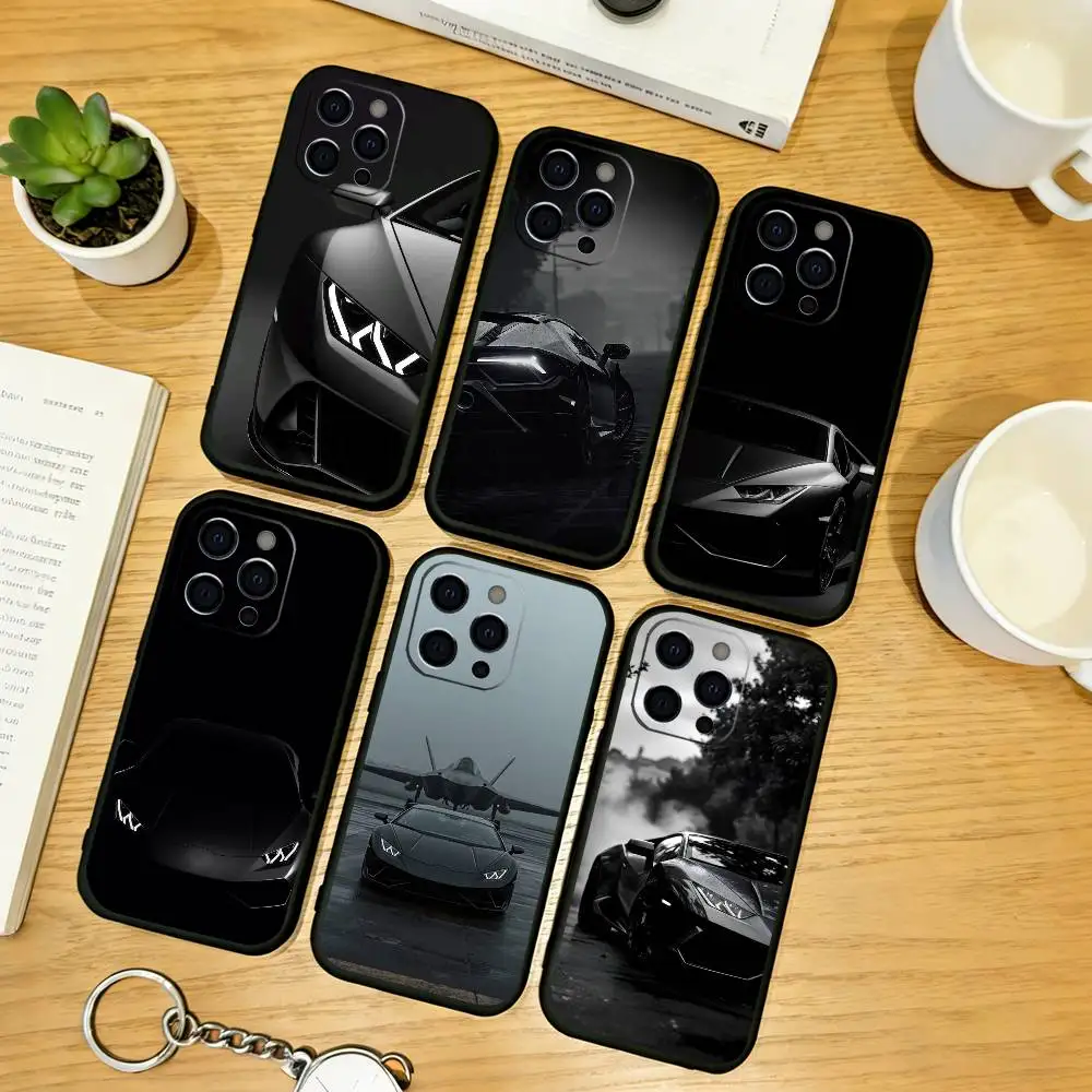 

Cool H-Huracan cars Phone Case For iPhone 17, 16,15,14,13,12,11 Plus,Pro Max, Others Soft Black Cover