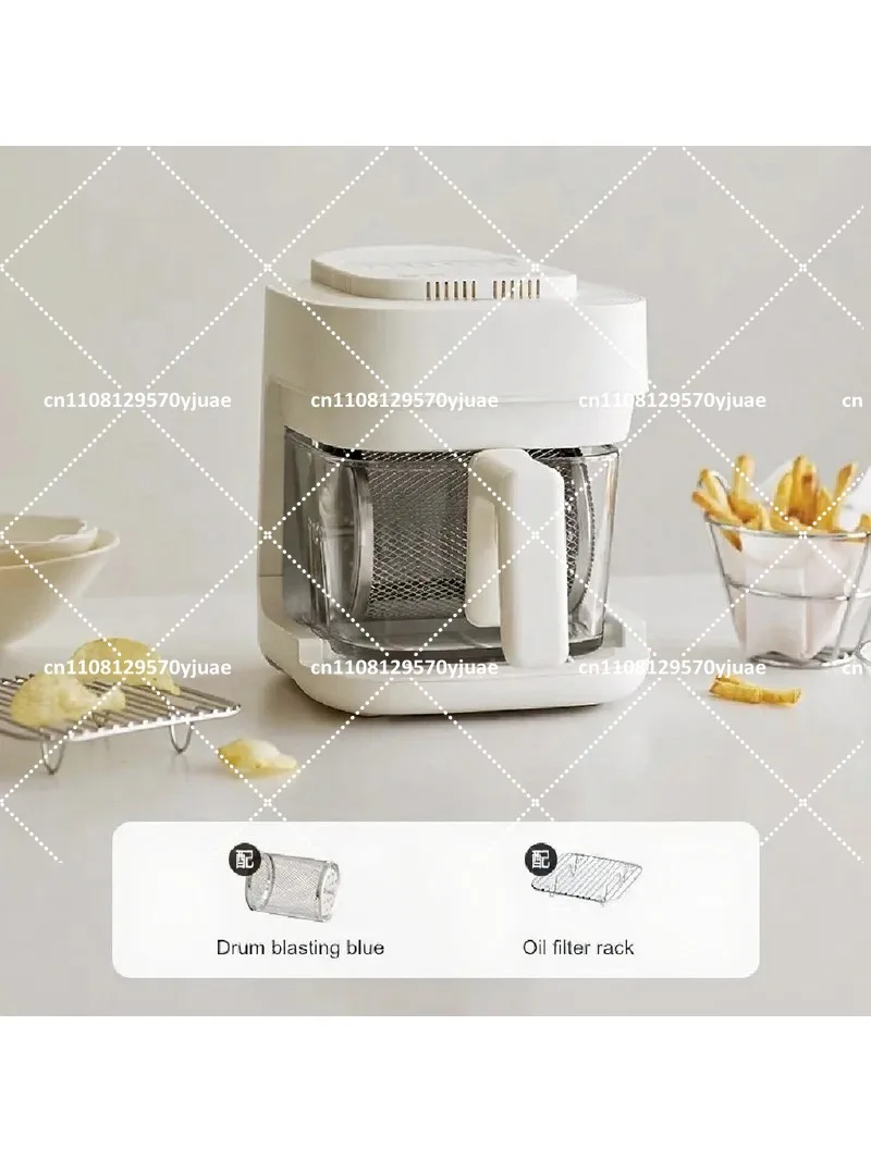 2L 900W Air Fryer with Glass