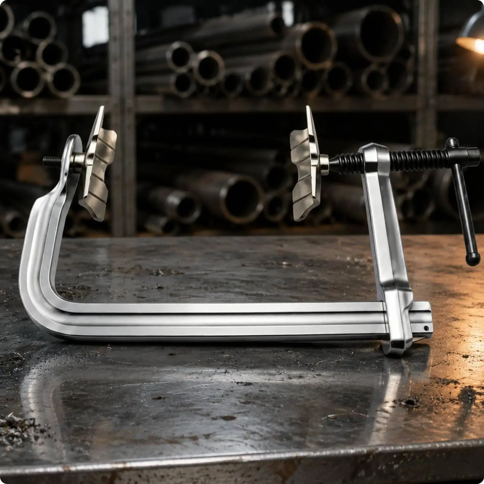 Pipe Alignment Clamp Heavy Duty Pipe Fitting Clamp 1200 Kg Clamping Weld Strength Alignment Jig for Industrial Piping,