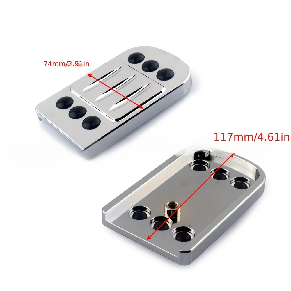 

Алюминиевый чехол для ножного тормоза с ЧПУ — противоскользящая накладка на педаль для мотоциклов Softail, Cruiser и Touring