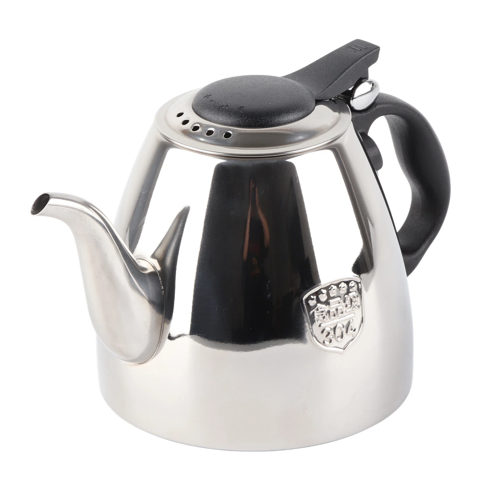 1.2L 1.5L Teapot Stainless Steel Stove Top Tea Kettle Coffee Pot with Heat Resistant Handle for Home Kicthen