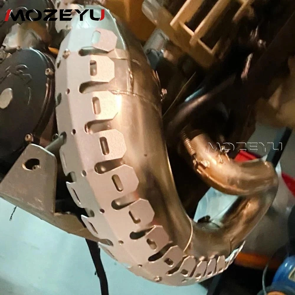 

Выхлопной тепловой экран глушитель Защитная крышка для KTM EXC XCW SX TPI шесть дней 125 250 300 2012-2023 для HUSQVARNA для Yamaha Beta