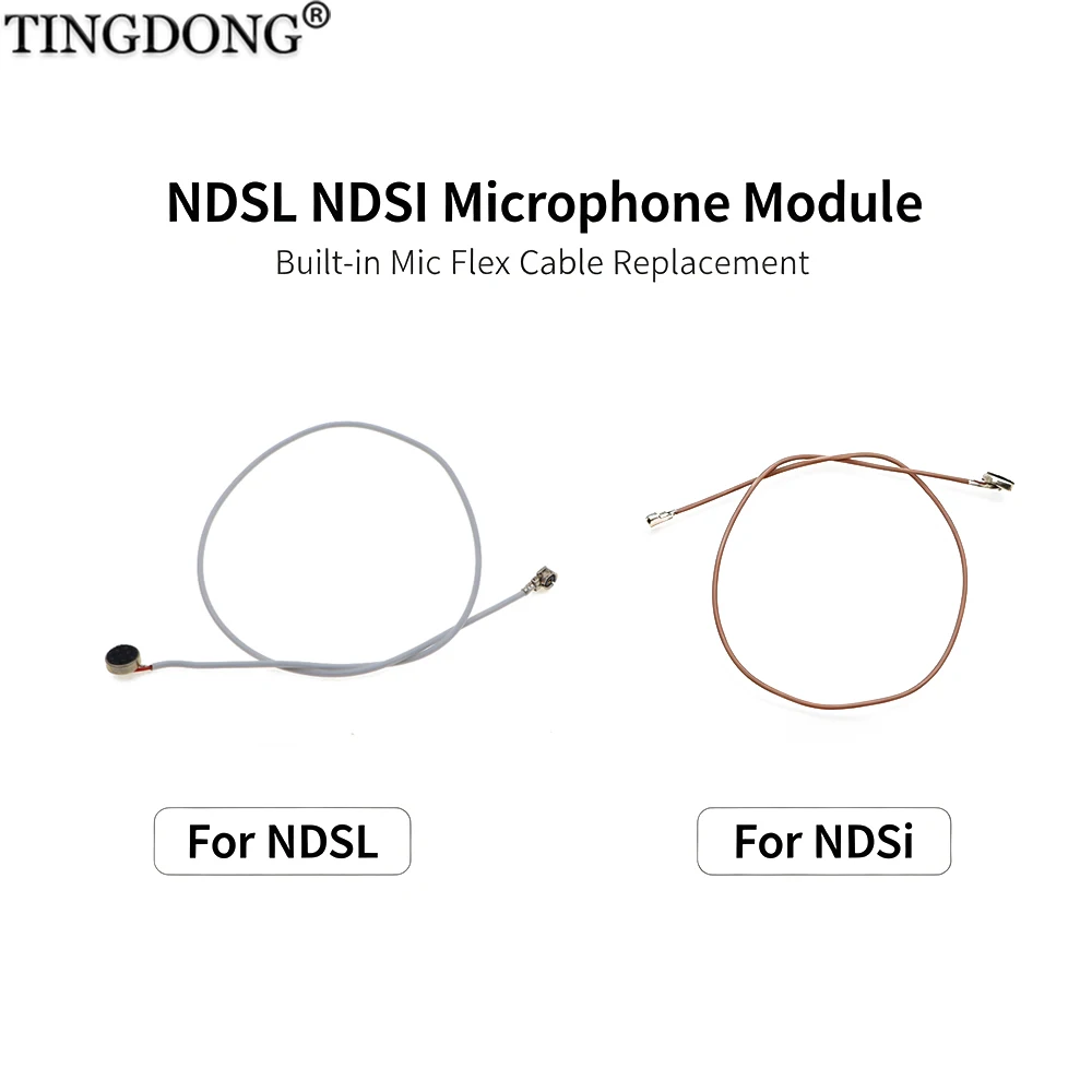 Built‑in Microphone Replacement for NDSL DS Lite NDSi Game Console, High Quality Inner Mic Repair Spare Parts Accessories