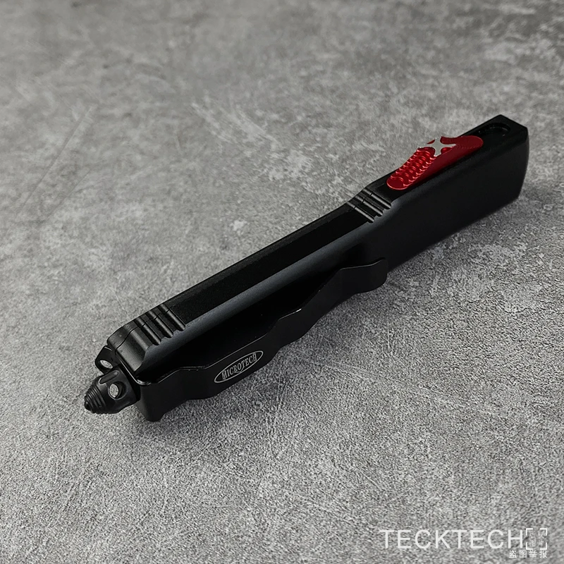 ألياف الكربون سلسلة Ultratech D2 الصلب CNC 6061 الألومنيوم مايكرو الترا تك EDC أدوات التكتيكية والعتاد TECKTECH مشط