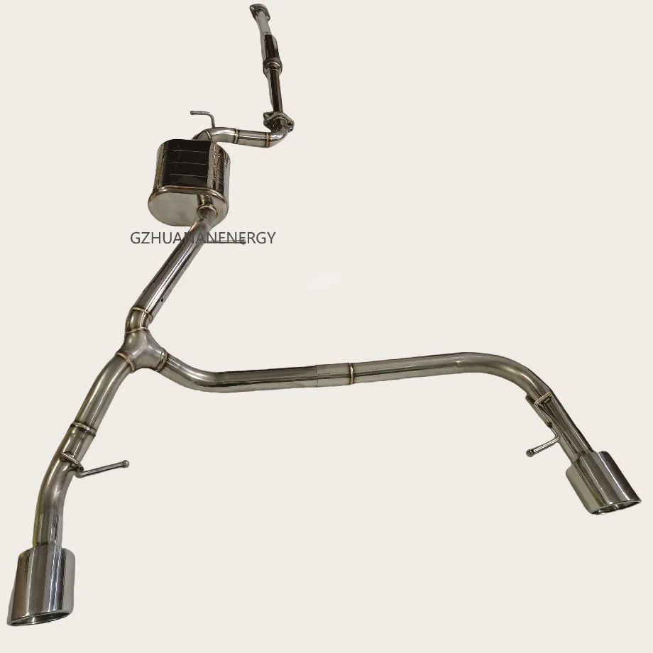 Imported Mid Rear for  3 1.6 Hatchback Section Single Drum Swallowtail Exhaust Pipes