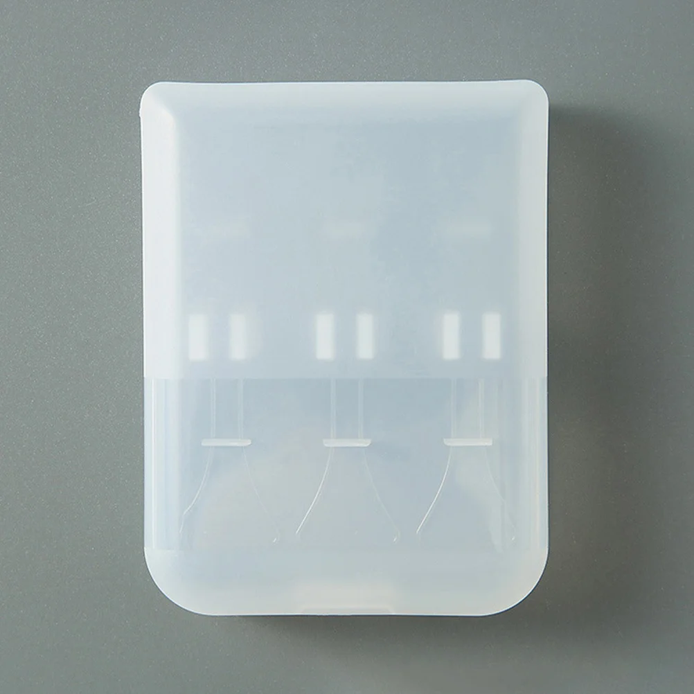 4 قطعة رؤوس فرشاة الأسنان صندوق تخزين محمول لمعظم رؤوس فرشاة الأسنان الكهربائية رأس فرشاة الأسنان الكهربائية حقيبة السفر