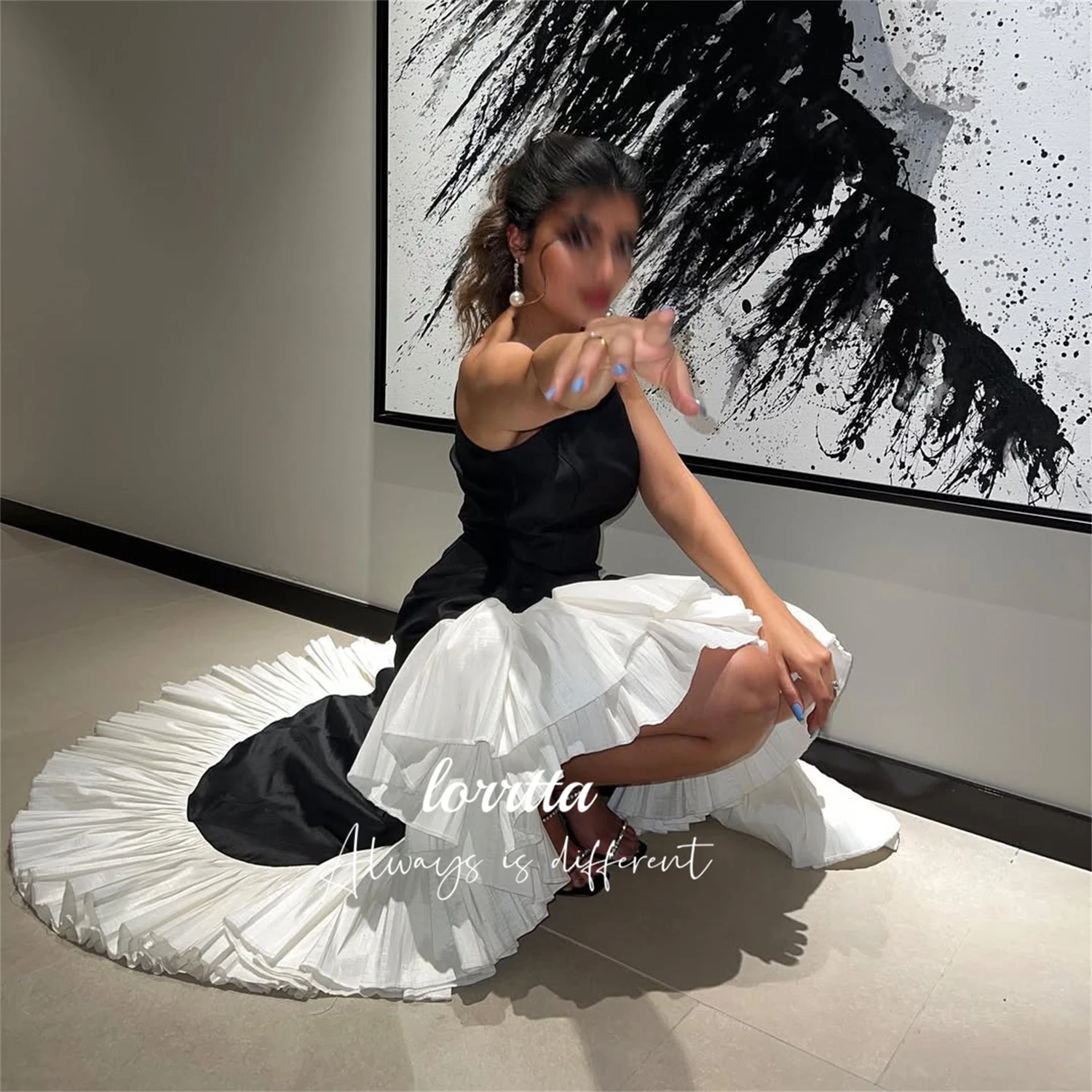 

Lorrtta Customized Luxury Party Dress Women's Evening Dress Woman Fishtail Cut Wedding Dresses for Special Occasions Robe Womens