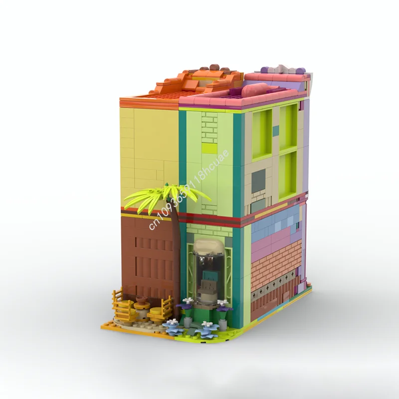 1308 Stück MOC Madrigal Antique Shop Alternative modulare Modellbauspielzeugblöcke Architektur Weihnachtsgeschenk DIY Idee Ziegel Kinder