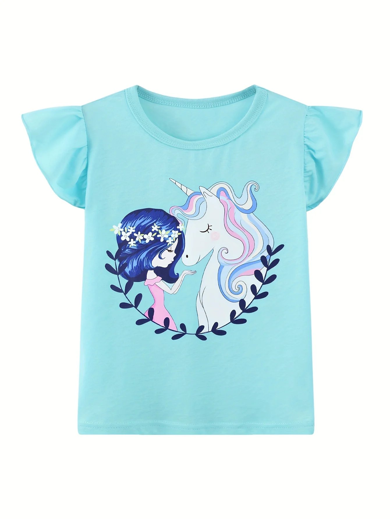 Girl's Cotton Tee Set 4