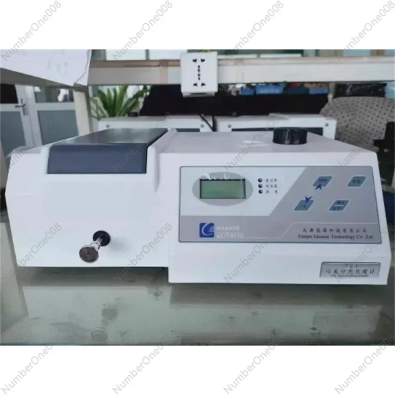 330-1020nm Spectrophotometer Tester Desktop Digital Display Photometer 110V/220V Visible Spectrometer Wavelength