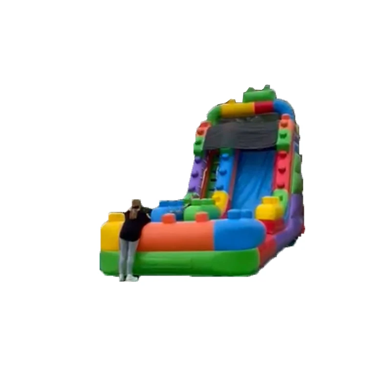 Giant Inflatable Slide Popular Design Colorful Slide For Kids