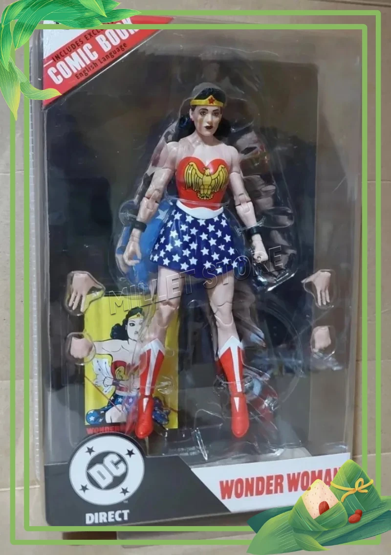 

Коллекционная подвижная фигурка DC Direct Mol No Comics: Женщина-волшебница/Экстант/ОБСИДИАН ИНФИНИТИ ИНК, 7 дюймов, модель для коллекции, подарок