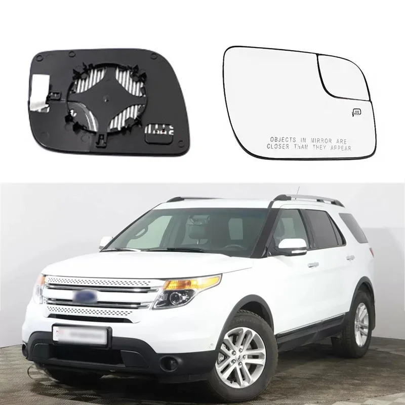 

Suitable for 11-19 Ford Explorer reversing lens heated rearview mirror reflector replacement