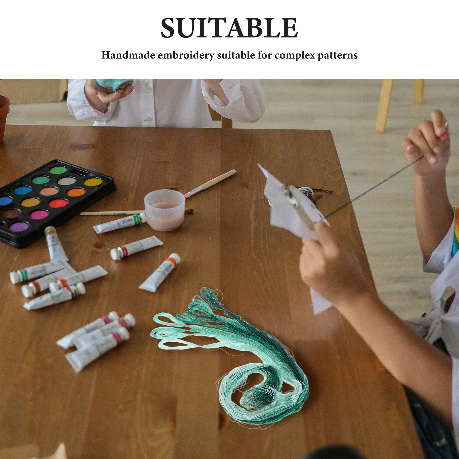 8 piezas de hilo de seda para  - Embroidery Craft reseña y precio