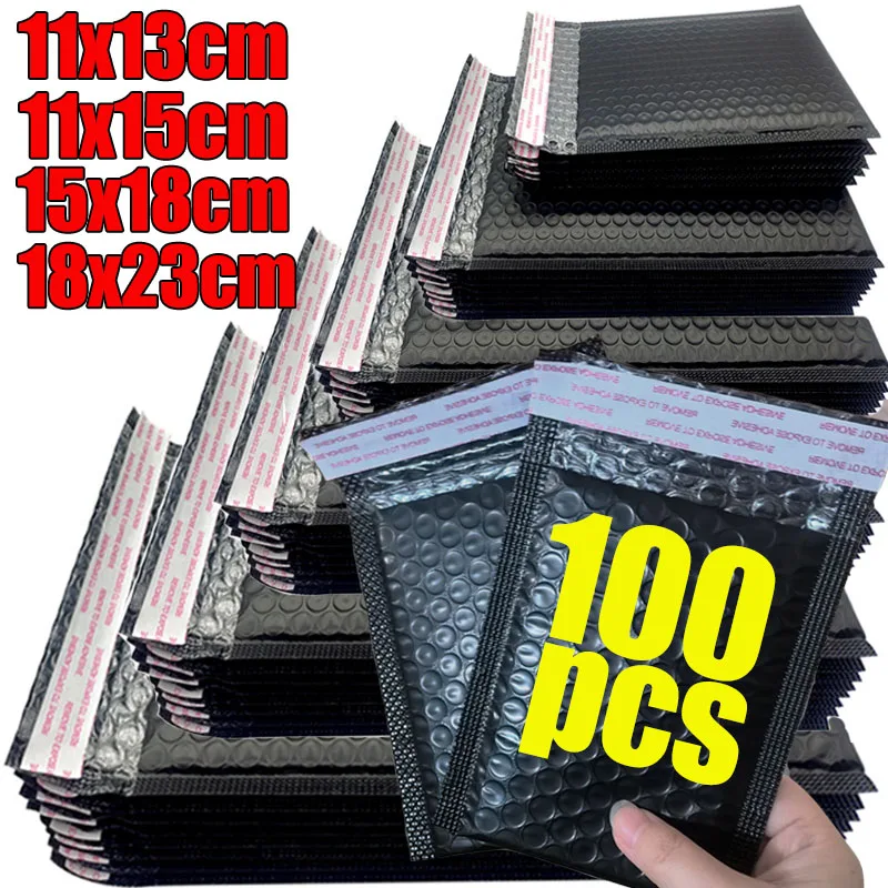 Wholesale Pink Black Foam Envelope Bags Self Seal Mailers Padded Shipping Envelopes with Bubble Mailing Bags Shipping Packages