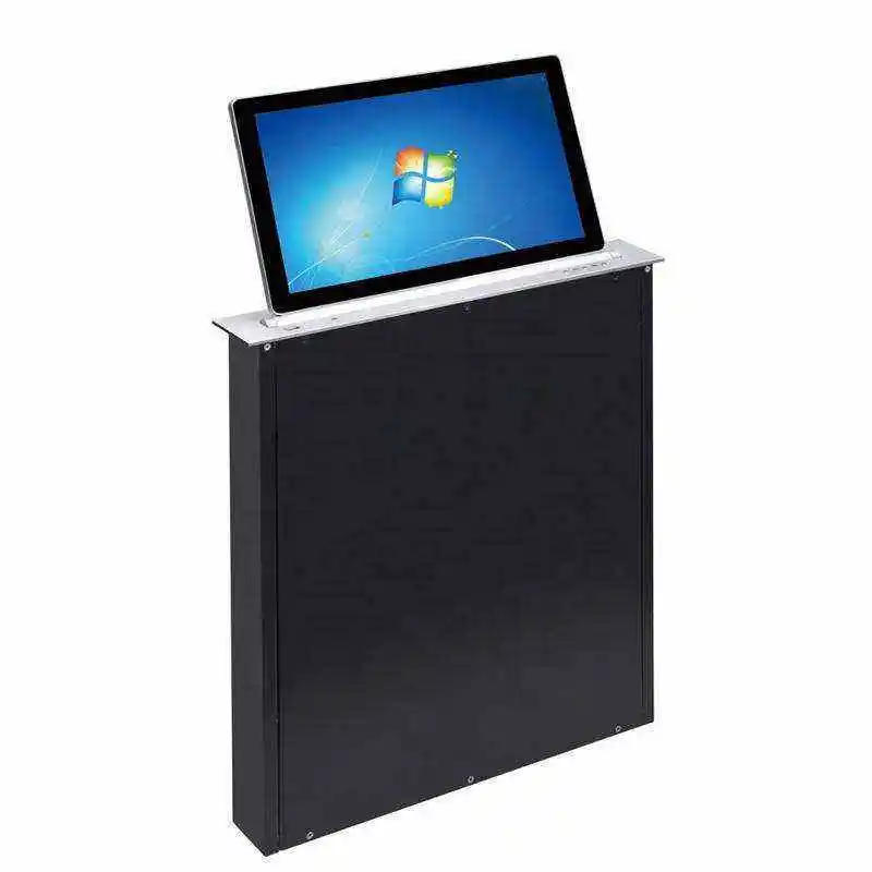Conference table pop-up LCD display, smart office electric elevator, paperless conference system