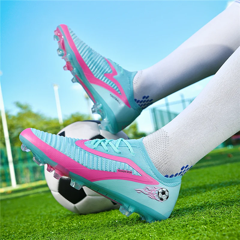 

New Men Football Shoes Original Professional Indoor Society Non Slip Football Shoes Non Slip TF/FG Sneaker FastFootball Boots