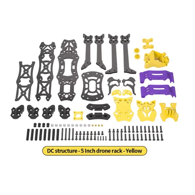 FJ-5 TJRC 5 Inch Racing Frame Multi Color Side Plate Light Strip FPV Quad Replacement Accessories