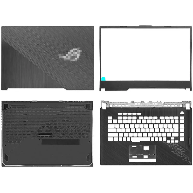 

New For ASUS GL531 GL531G GL531GW Series Laptop LCD Back Cover Front Bezel Palrmest Bottom Case Hinge Cover A B C D Cover Black