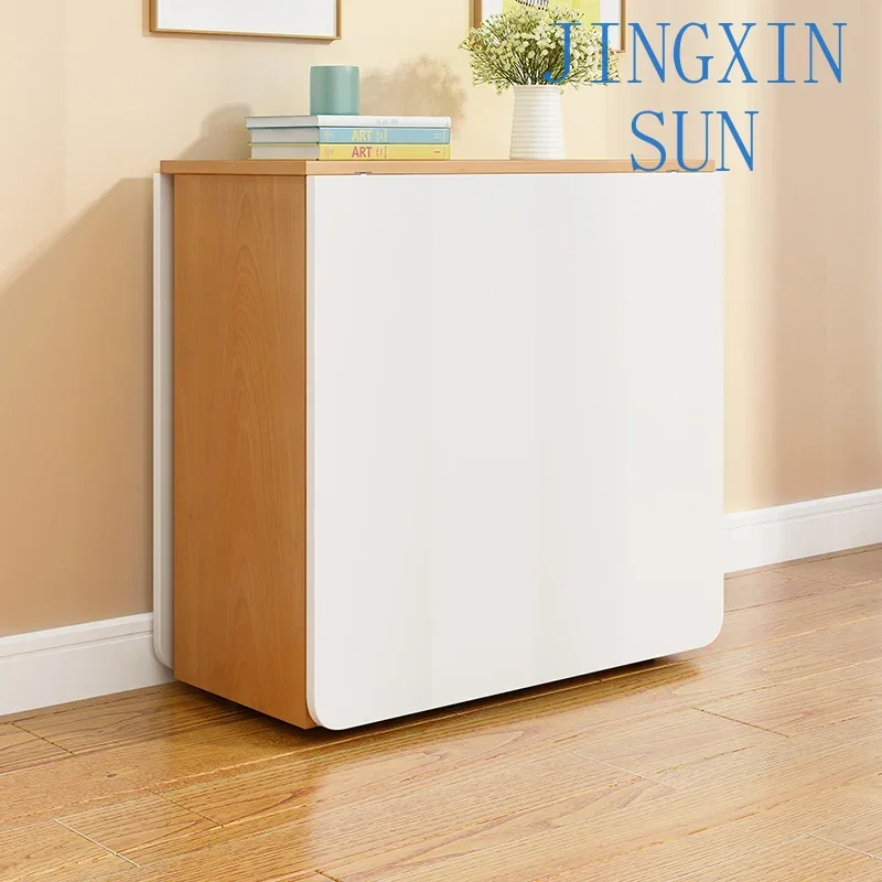 Telescopic dining table, chair, sideboard and small multifunctional dining table furniture.