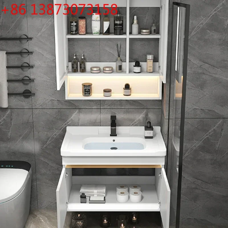 Washhand Stand Bathroom Furniture Luxury Full Set Modern Home Improvement Shower Washbasins Hovedskapet Bathrooms Complete