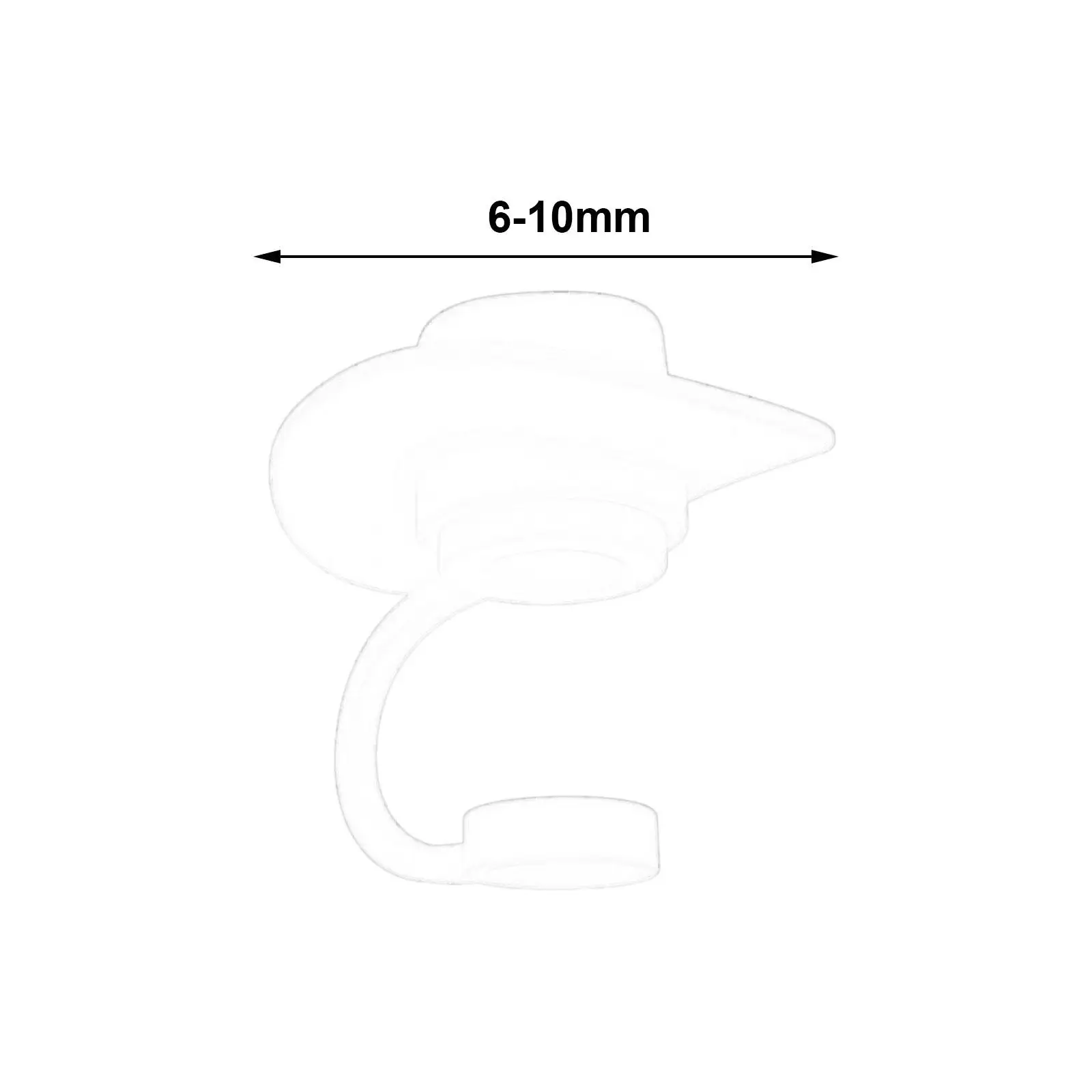 

Cute Straw Caps Covers Creative Airtight Seal Drinking Straw Toppers Cowboy Hat Shape Straw Protector Silicone Straw Tips Cover